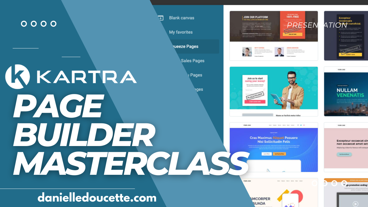 Kartra Page Builder Masterclass