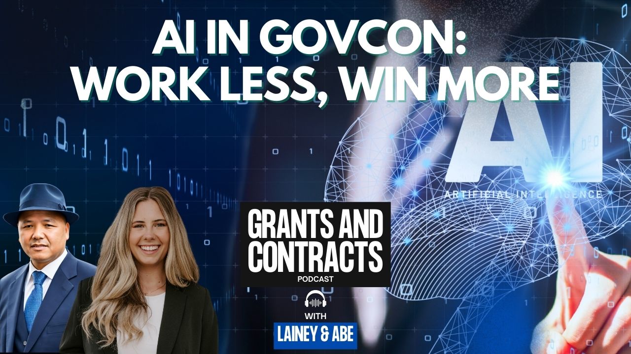 AI in GovCon: Work Less, Win More