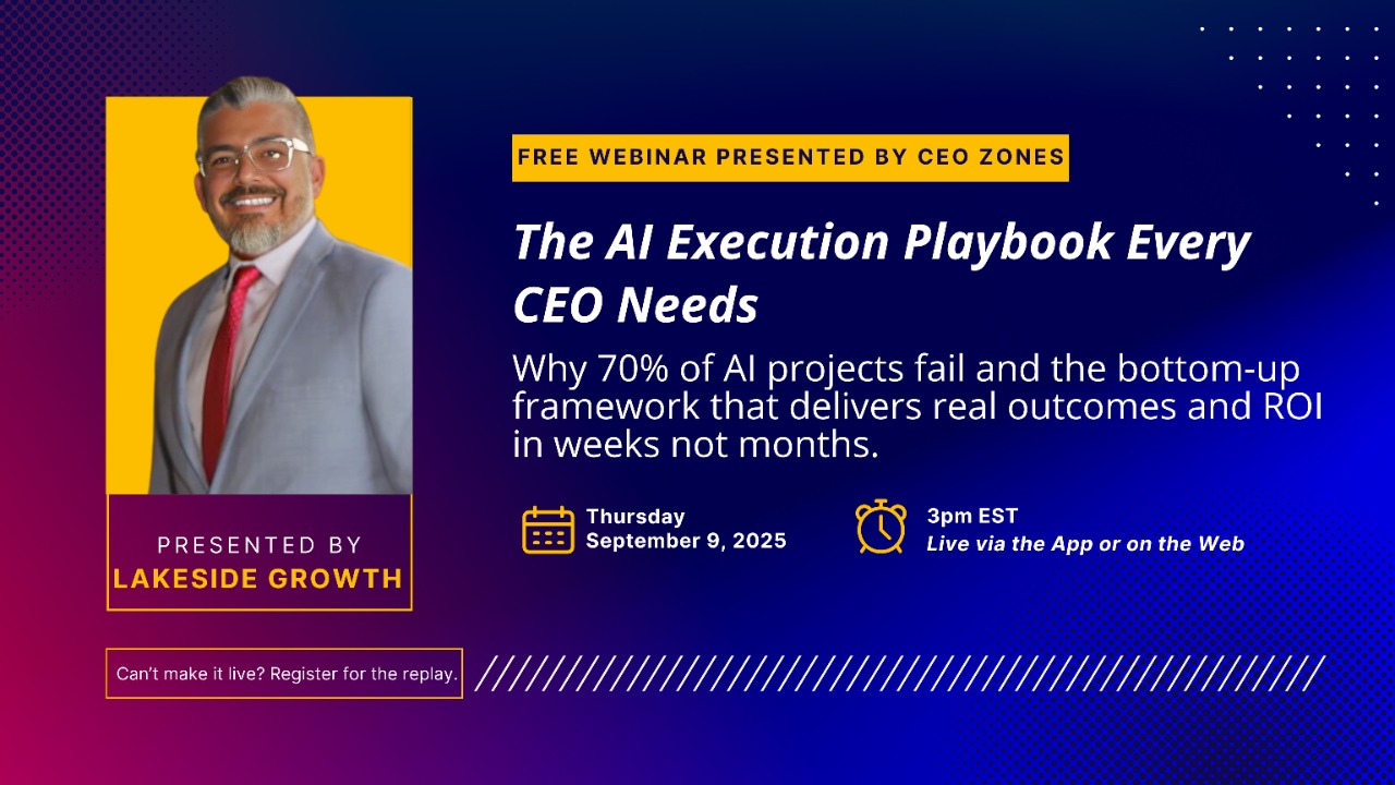 The AI Execution Playbook Every CEO Needs