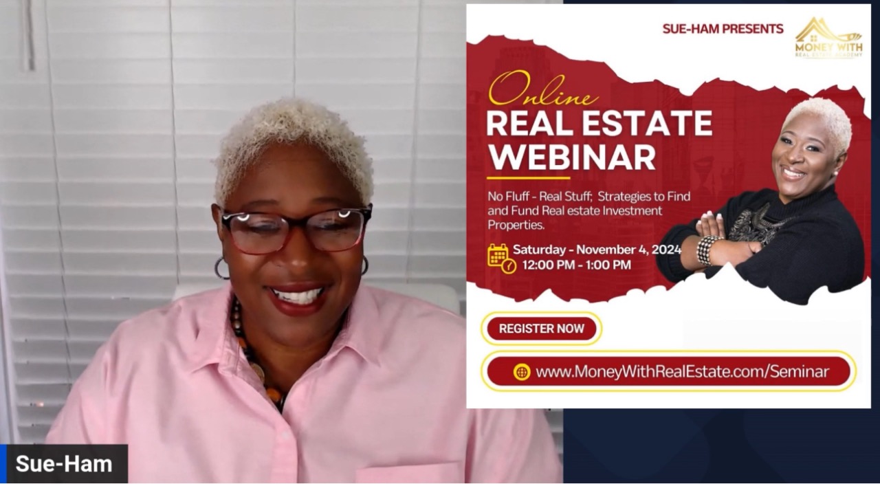 Real Estate Investing inar with SueHam