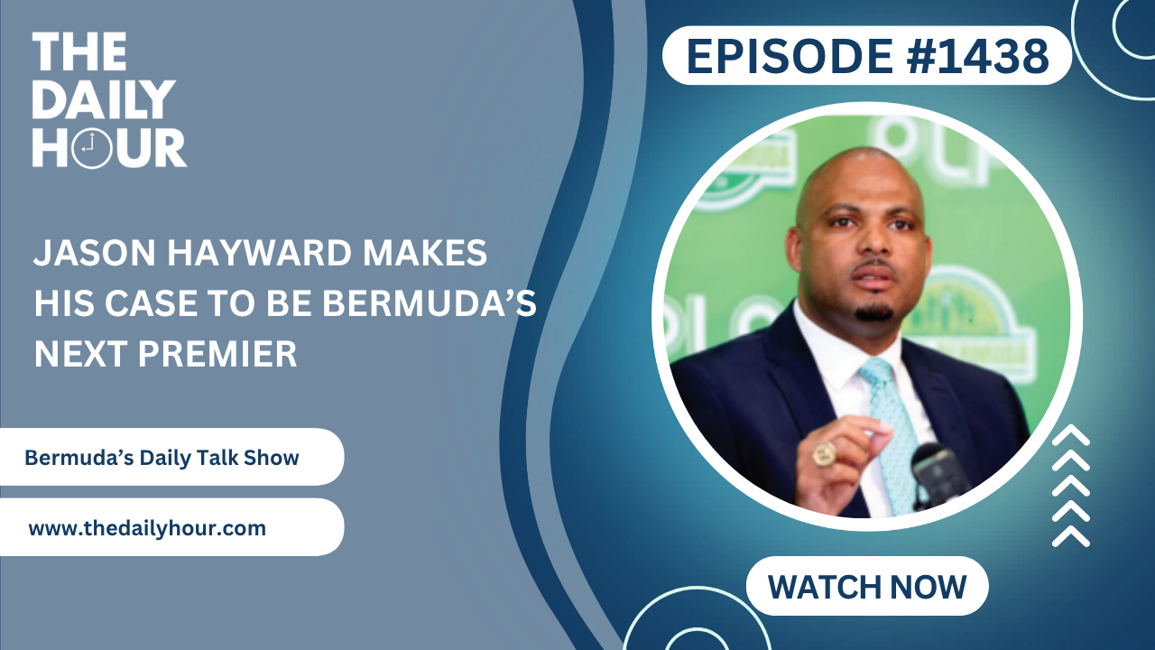Hayward Makes His Case to Be Bermuda’s Next Premier