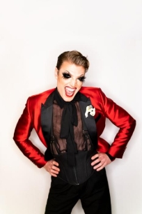 A person in a red suit  AI-generated content may be incorrect.