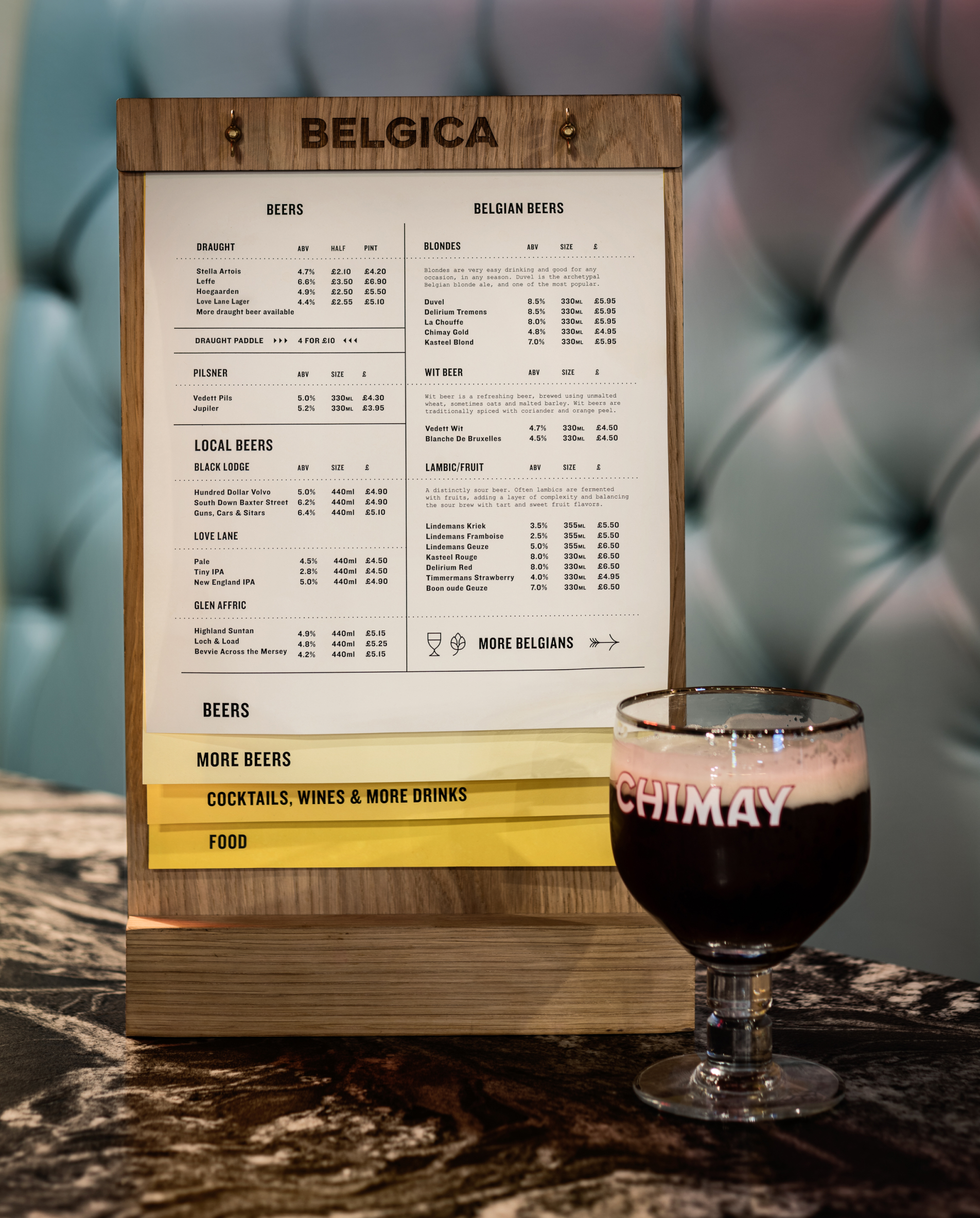 Belgica Menu 2