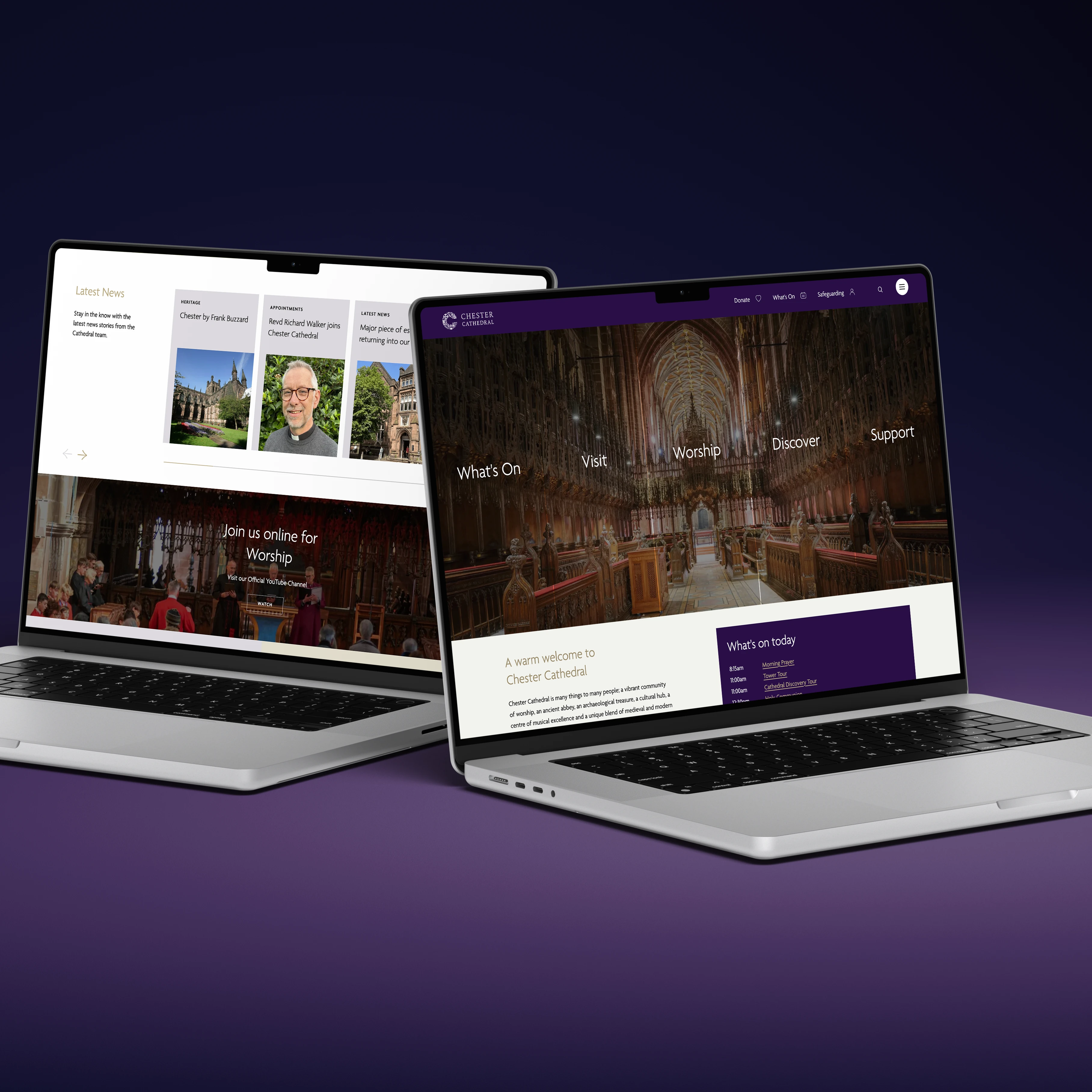 Web Design Chester Cathedral, Cheshire