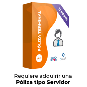 Póliza de Soporte & Asesorías Licencia Tipo Terminal (1 Año)