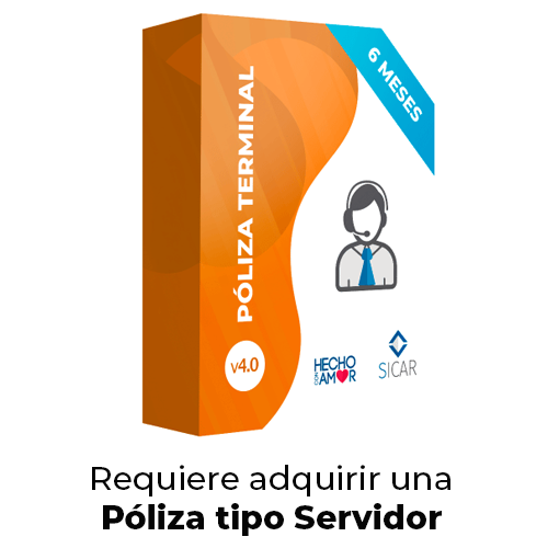 Póliza de Soporte & Asesorías Licencia Tipo Terminal (6 Meses)