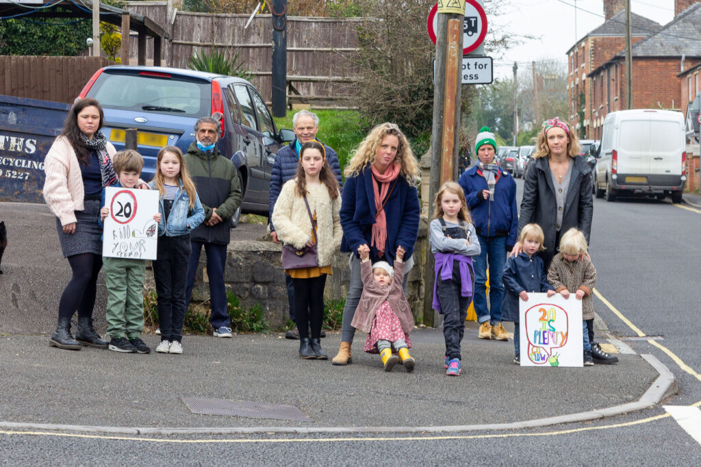 I live just off the Slad road and like many in my community, I walk my children to school and walk to and from town on a daily basis, writes Megan Sheer. Residents on Slad Road, Stroud are unhappy with the speed of traffic outside their homes