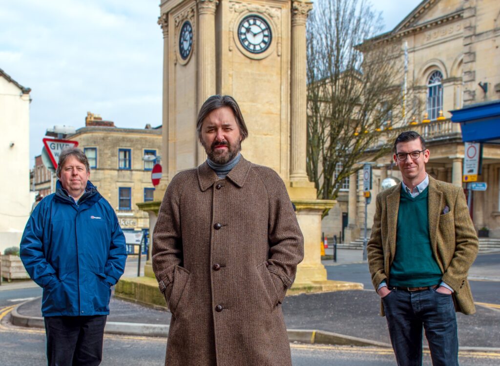 This is my first column for the Stroud Times. This publication has quickly made itself a trusted source of hyper-local news for our area and is going from strength to strength. I thank the team for all they do for our communities. The Stroud Times team: Left to right: Matt Bigwood, Ash Loveridge and Carl Hewlett