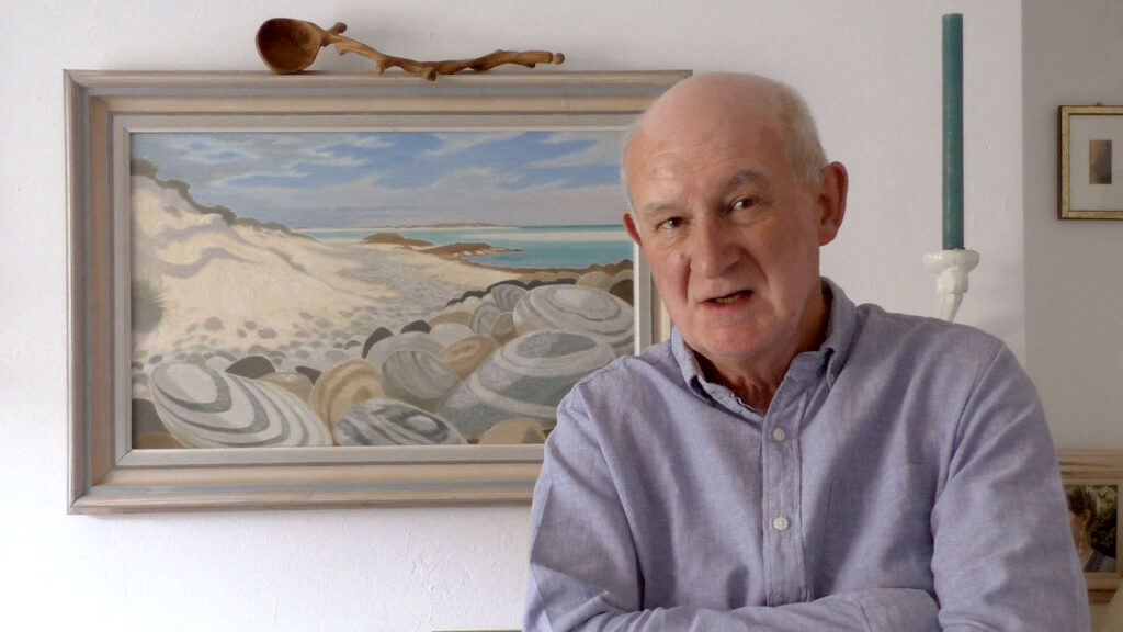 Stroud Film Festival is moving online this spring, presenting three films, with the promise of more to come, starting on March 18th, writes Adam Horovitz. pip heywood and painting | Online film festival to raise funds for local charities