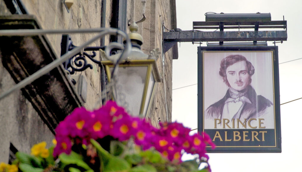 A popular Stroud pub has changed its distinctive sign. pub sign | Sign of the times: all change at Prince Albert