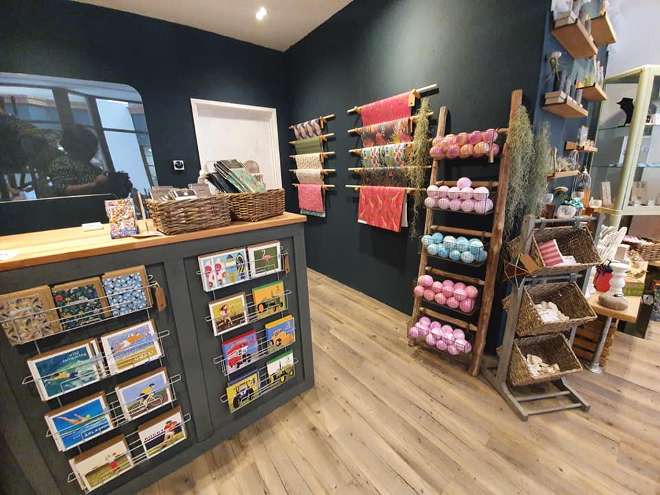 Victoria Rowley from Stroud has opened a new family-run homeware and gift shop at the Five Valleys Shopping Centre in Stroud, championing locally sourced handmade products and independent brands. DPL203 | Stroudie Victoria at home in the Five Valleys Shopping Centre
