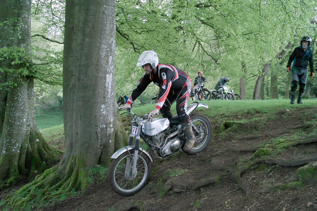More than 100 riders flocked to the Cotswolds to tackle 3 laps of 12 sections set out by Golden Valley Classic MCC at Climperwell, writes Ben Falconer. Ben Wear | Riders flock to the Cotswolds