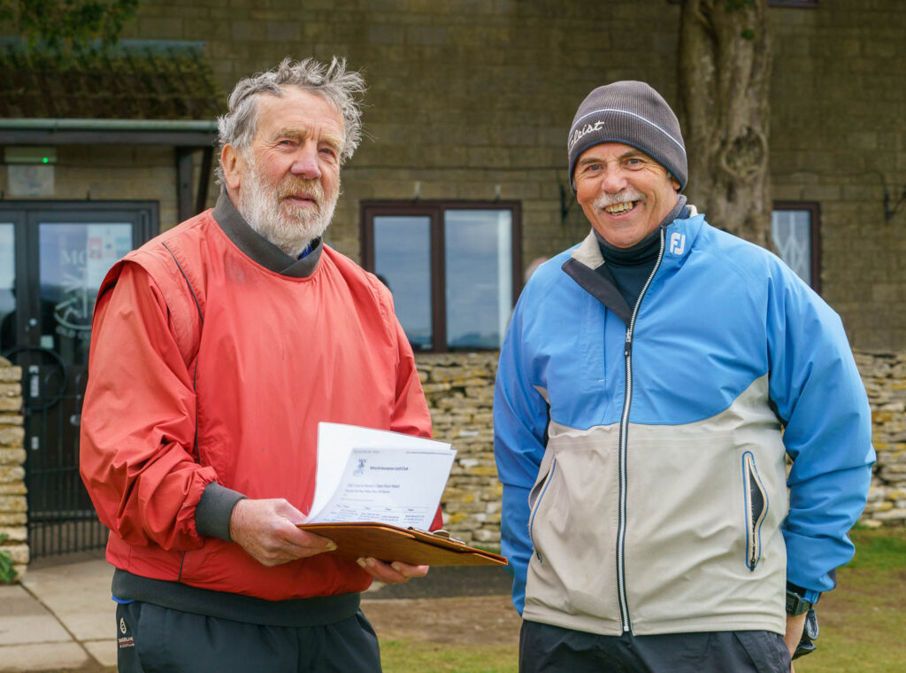 Minchinhampton Senior’s Open Competition took place on Tuesday on the Common, with 167 players battling through the blustery and showery conditions. Minchinhampton Old Course Senior's Competition