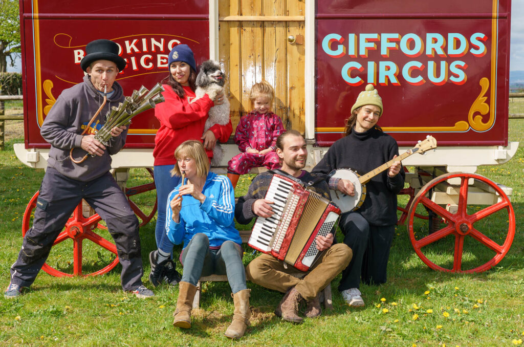 After a year of lockdowns, divorced from the hustle and bustle of humanity, there is surely nothing more urgent and necessary than a bit of a hooley, albeit a carefully socially distanced one at Fennells Farm. Giffords Circus