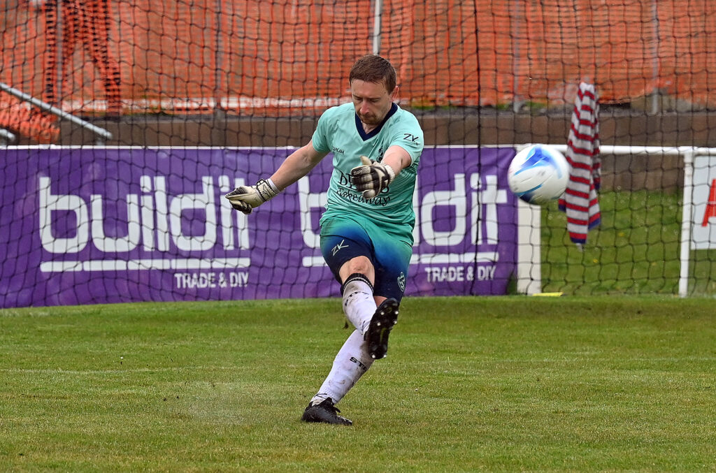 Age is just a number for evergreen Stonehouse Town player-manager Chris Burns. DSC 6981 1 | Former Portsmouth star Burns, 53, rolls back the years at Stonehouse