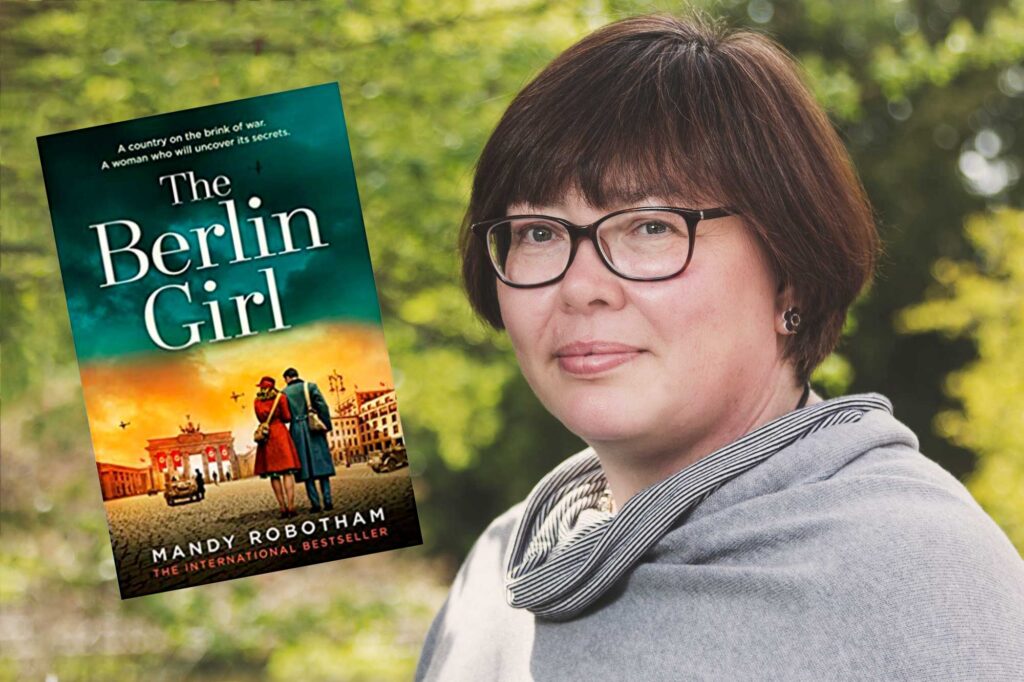 A quartet of Stroud authors enjoyed a book launch pow-wow over a quintessential cup of tea. Mandy Robotham, author of The Berlin Girl. Picture: Carl Hewlett/Hewlett Photography & Design