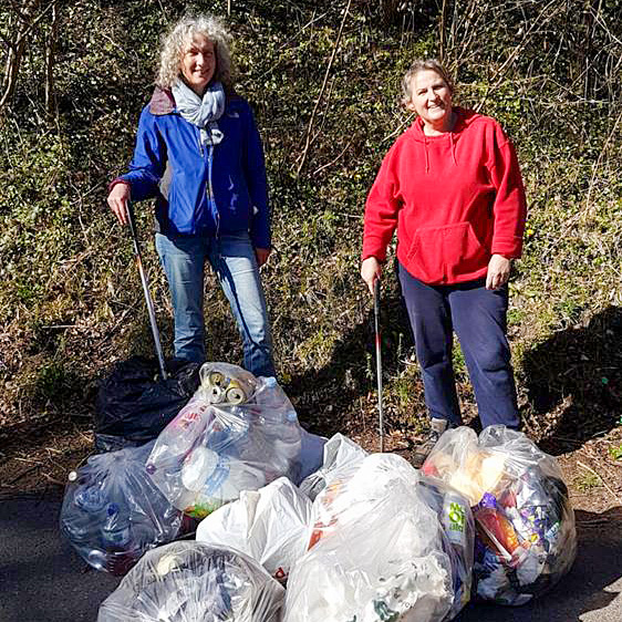A new litter-picking group has sprung into action in Stroud following a social media trend. HPD Wombles 130521 003 | Stroud Wombles: Town's litter-pickers driven by 'community spirit'
