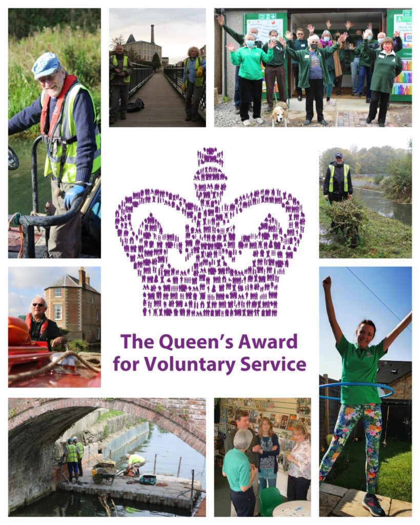 The Cotswold Canals Trust, a volunteer-led charity based in the Stroud and Cotswold District has been honoured with The Queen’s Award for Voluntary Service, the highest award a voluntary group can receive in the UK. Montage 4 | The Cotswold Canals Trust receives The Queen’s Award for Voluntary Service