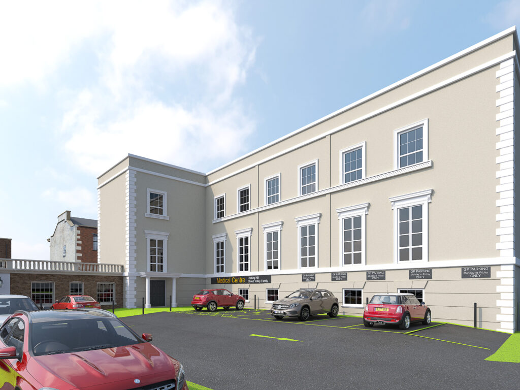 Work will begin this summer to develop a new medical centre that will bring GP services to more than 15,000 patients. car park doctors zoomed out A | New medical centre will cater for more than 15,000 patients