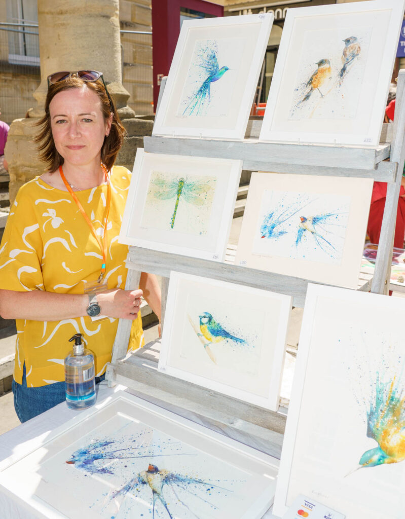 In glorious summer weather Stroud’s first Outdoor Art Fair was held on Saturday on the forecourt of the Subscription Rooms. DSC00717 | In pictures: Stroud's first outdoor art fair