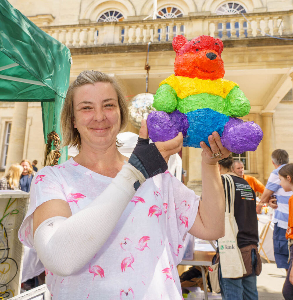In glorious summer weather Stroud’s first Outdoor Art Fair was held on Saturday on the forecourt of the Subscription Rooms. DSC00732 | In pictures: Stroud's first outdoor art fair