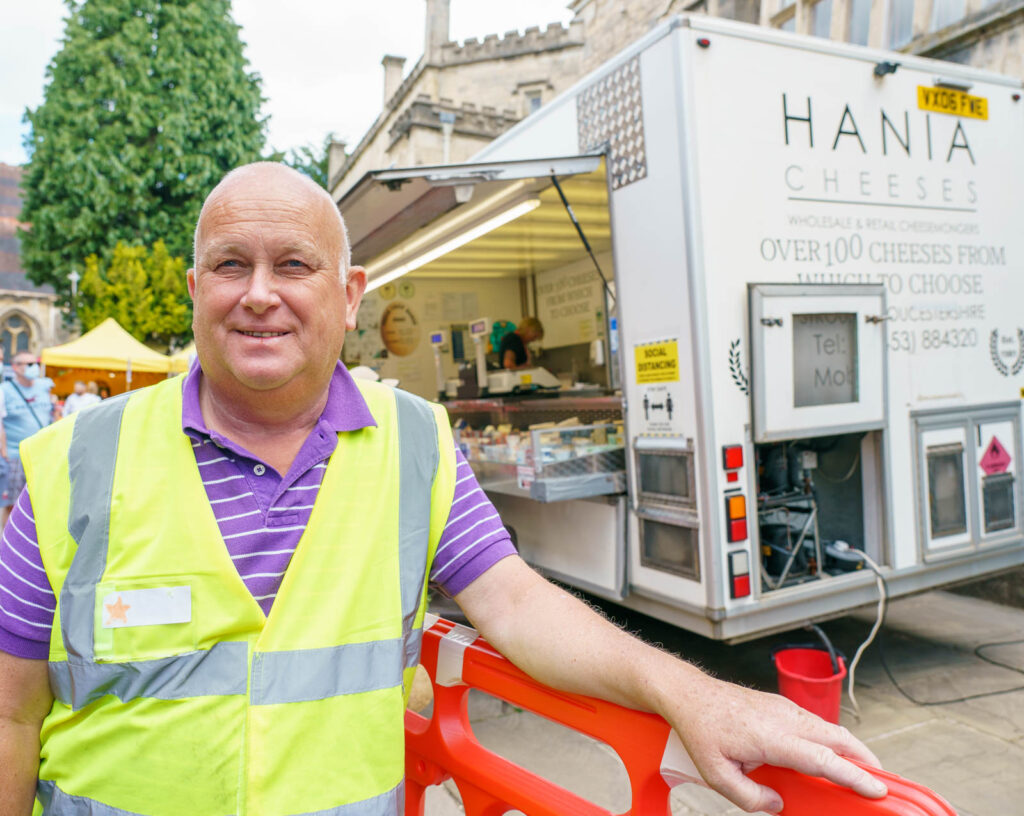 A Stroud cheesemonger has hung up his apron and cut his last slice of cheddar after 40 years of service. DSC00914 | Farewell Mr Cheese, hope you have a brie-liant retirement