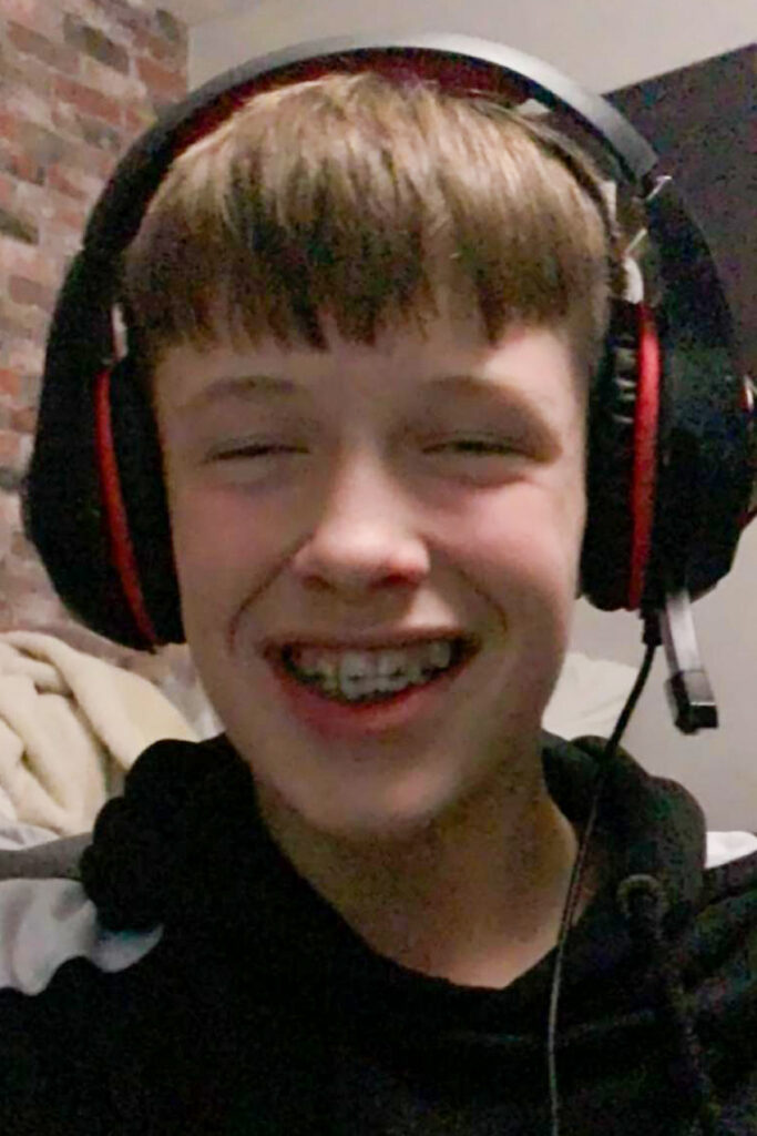 Crowds of mourners gathered to pay their respects to popular teenager North Vernon-White ahead of his funeral at St Matthew's Church in Cainscross today, Monday. North upright | North Vernon-White funeral: crowds gather to say goodbye to a much-loved teenager