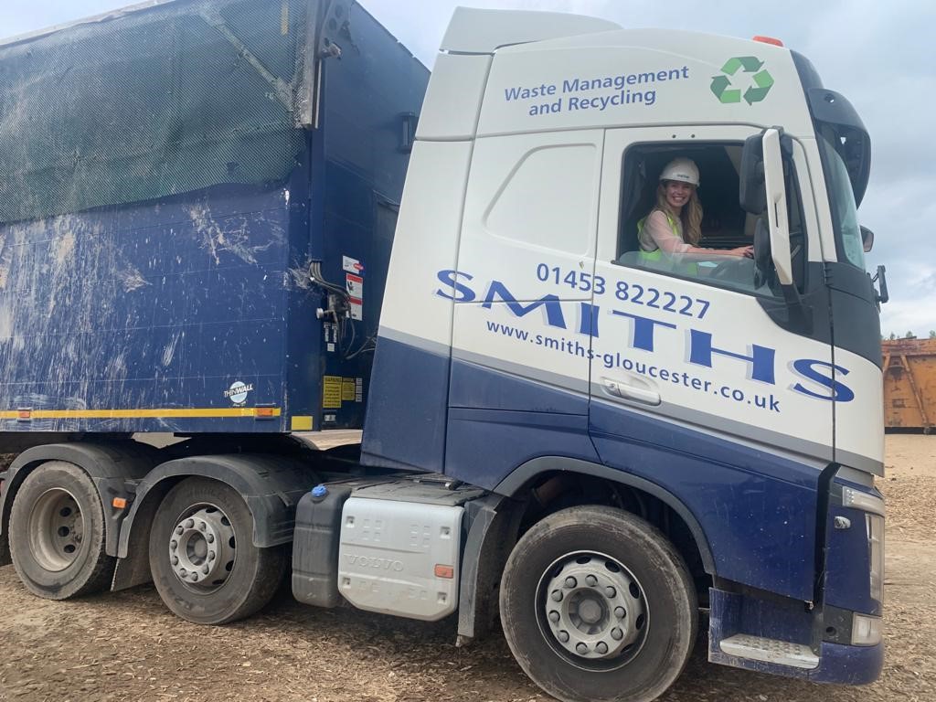 One of Gloucestershire's largest construction and waste management companies is driving forward as the country slowly moves out of the pandemic. Siobhan Baillie MP had an opportunity to drive a Smiths lorry | IN BUSINESS: Smiths Ltd go from strength to strength