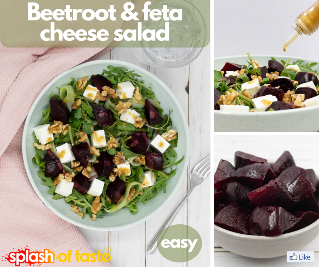 Learn how to make this delicious easy summer salad recipe which is suitable for vegetarians and easily adapted for vegans, writes Mandy Applegate. Beetroot and feta cheese salad | Mandy's delicious beetroot and feta salad