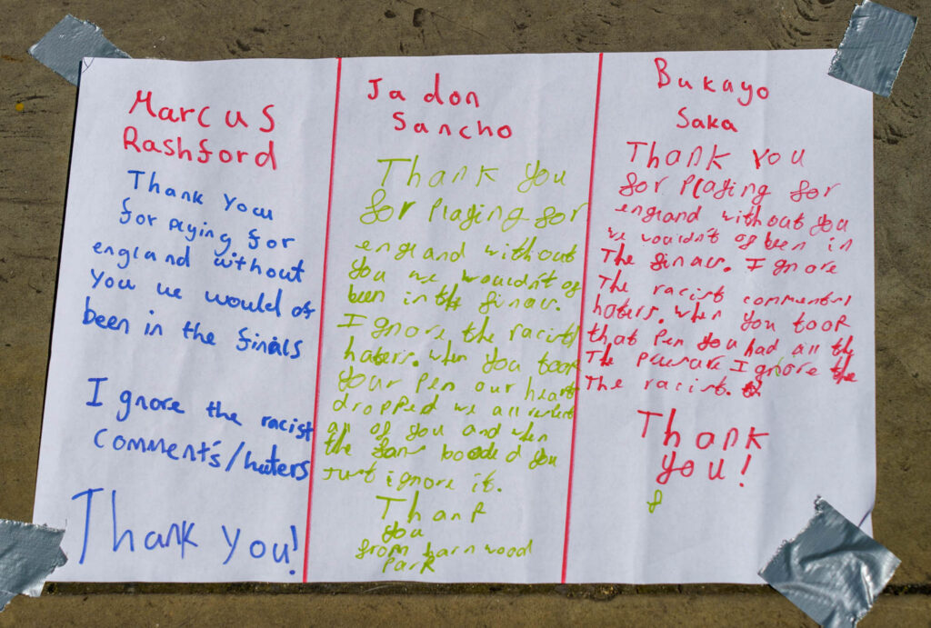 DSC05028 | Video: Stroud shows its support for Rashford, Saka and Sancho