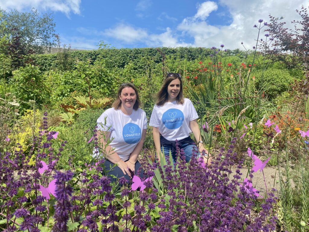One thousand butterflies have descended on Stroud. Fundraising Team Members Claire Ellis and Vicki Hayward amongst the butterflies at museum in the park 1 | One thousand butterflies land at the museum