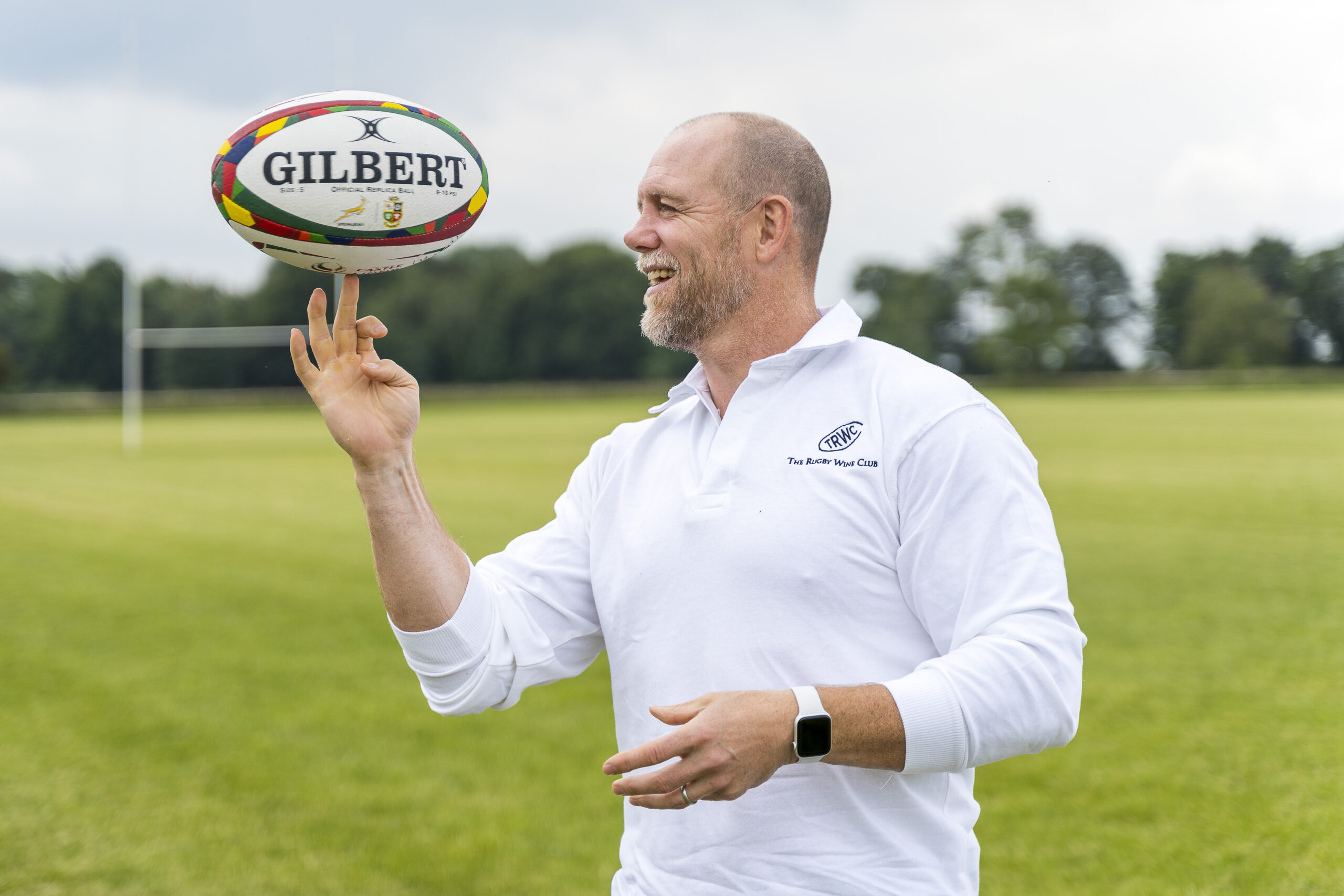 Mike Tindall at Minchinhampton Rugby Club. Picture by Carl Hewlett / Hewlett Photography & Design