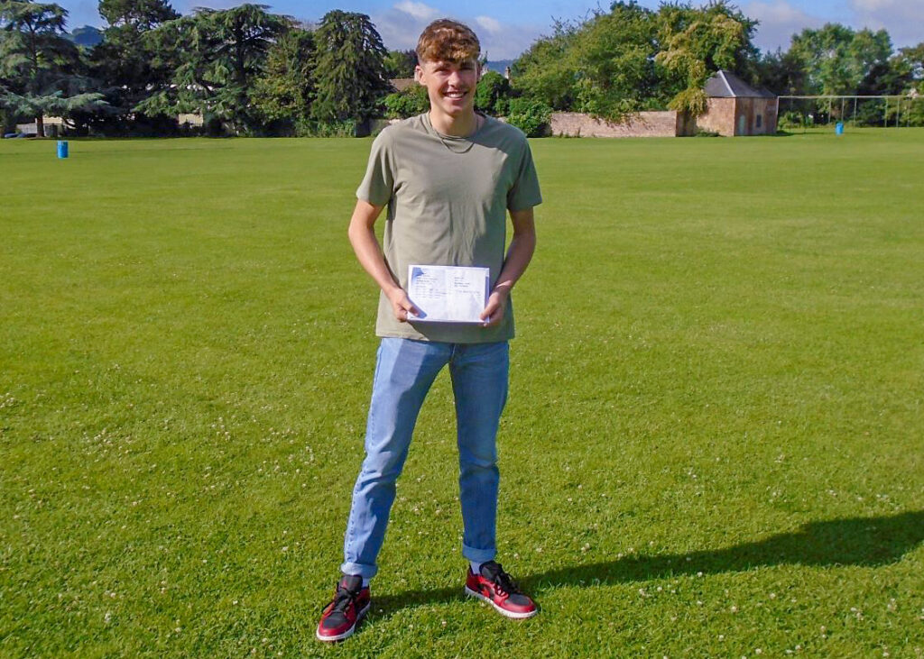 11 Josh Noblet | A-level results day 2021: Marling School - in pictures