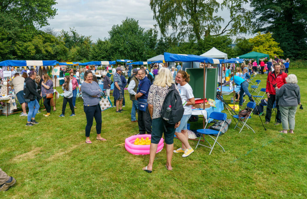 Crowds flocked to Longfield’s fete in Burleigh Lane, Minchinhampton, on Sunday, the first held for 10 years. Longfield fete 5 | Grand boost for Longfield