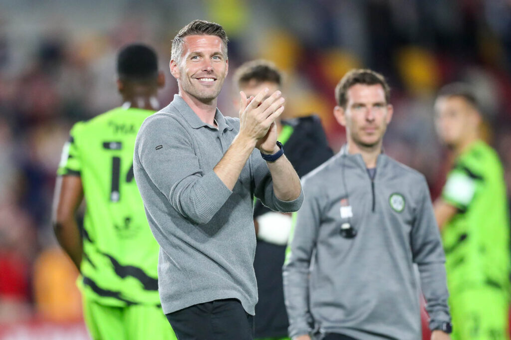 Brentford boss Thomas Frank heaped praise on counterpart Rob Edwards as Forest Green Rovers gave his Premier League newbies a mighty scare in the Carabao Cup. PSI SH Brentford Forest Green Rovers 24Aug 2639 | Gaffer tapes: Brentford boss Thomas Frank lauds Forest Green