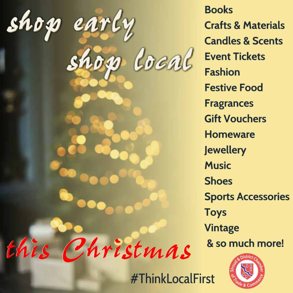 The countdown to Christmas is definitely on but looks set to be different this year, writes Tony Davey. BuyEarlyBuyLocal TLF 20210916 | From the Chamber of Trade: the countdown to Christmas