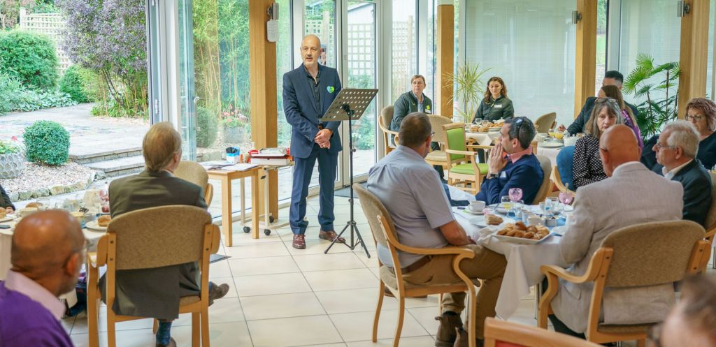 Longfield Hospice in Minchinhampton welcomed visitors to a business breakfast last week. DSC05333 | Hospice welcomes support from businesses