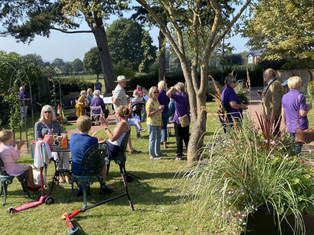 IMG 3634 | Sun shines on the official opening of Old Chapel Garden in Stonehouse