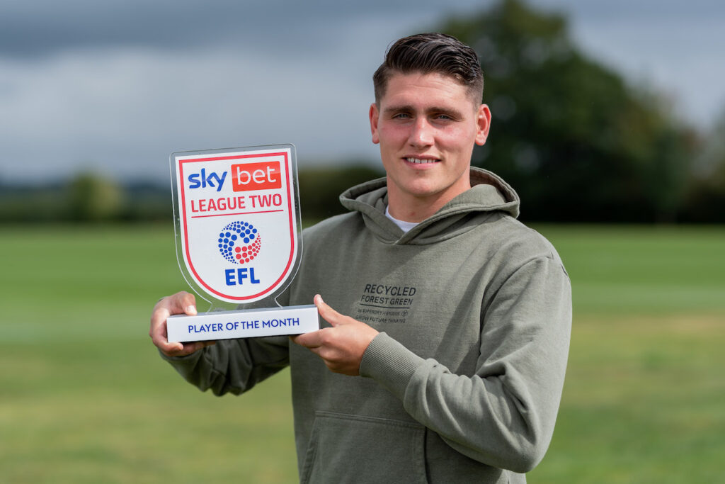 Forest Green Rovers striker Matty Stevens insists the impact of a new management team paved the way to him being named the Sky Bet League Two Player of the Month for August. Matty Stevens | 'I haven't had a manager put so much faith in me before' - Matty Stevens on the reason behind his League Two award