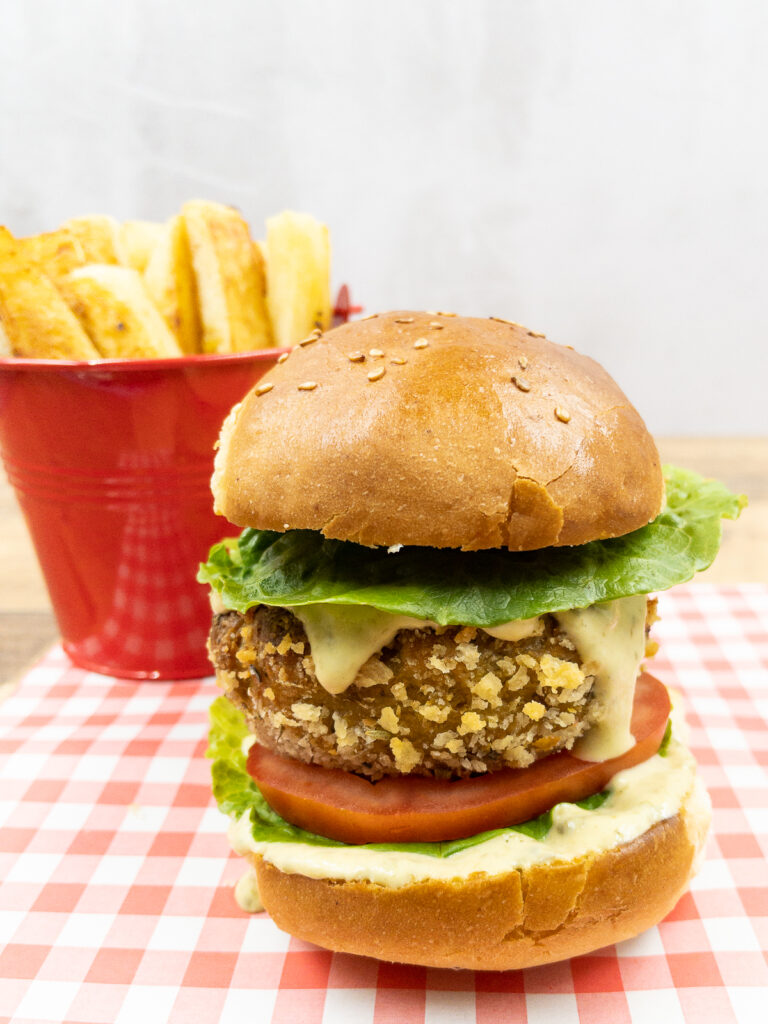 Crunchy, herby, and mouth-wateringly delicious, our vegan chicken burger is an easy recipe you need to make, writes Mandy Applegate. Vegan chicken patties 29 | Recipe: Mandy's vegan chicken burgers