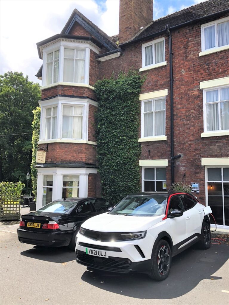 To get to grips with electric motoring, Simon Hacker steers his Vauxhall Mokka-e all the way back to where the story began. Here’s what he discovered. hotelcarpark | Drive on, Parker