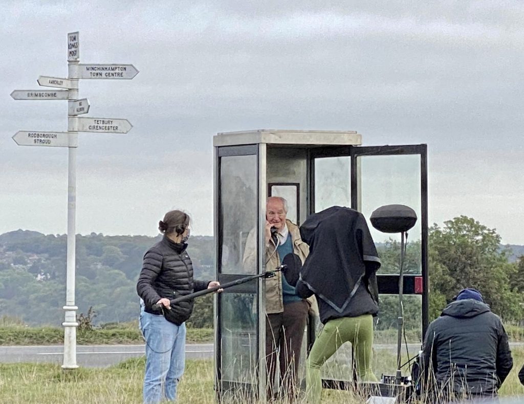 A film featuring legendary actor Jim Broadbent switched to the centre of Stroud today. 4fa0bced 1f72 43ee a9bb 90872b170b8e | Filming switches to Stroud cafe