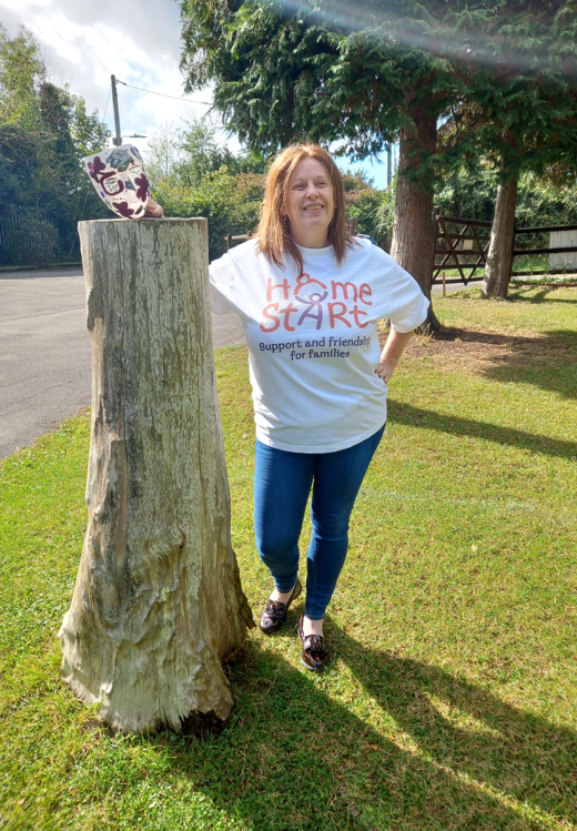 A Stroud mum is encouraging others to be brave and ask for help, with a powerful message on World Mental Health Day (Sunday, October 10). Tracey Edwards full length | Stroud mum encourages parents to ask for help to raise awareness on World Mental Health Day