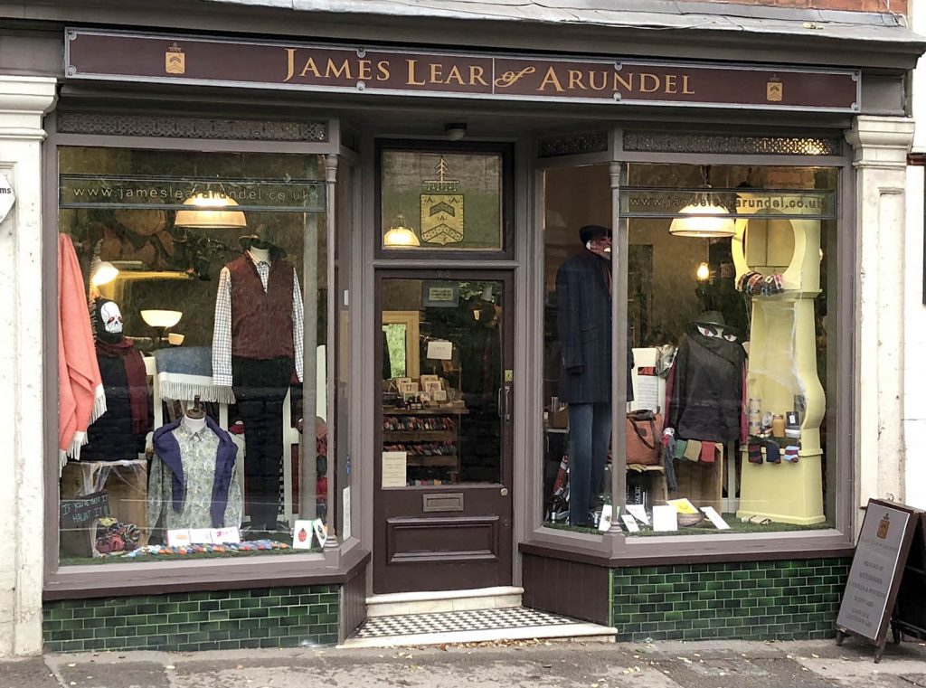If you're shopping locally for elusive, eclectic or even classic menswear, gifts and accessories, look no further than the delightful independent shop James Lear of Arundel. James Lear of Arundel 1 | Polly gets festive on eve of first trading decade in Nailsworth
