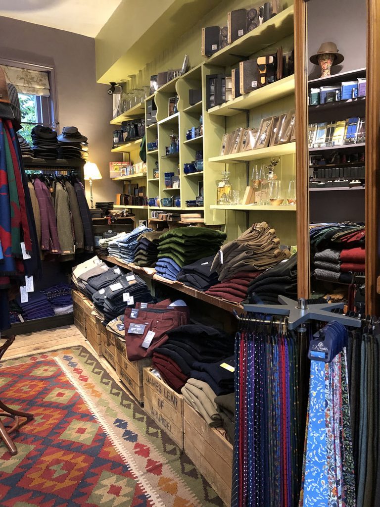 If you're shopping locally for elusive, eclectic or even classic menswear, gifts and accessories, look no further than the delightful independent shop James Lear of Arundel. James Lear of Arundel 2 | Polly gets festive on eve of first trading decade in Nailsworth