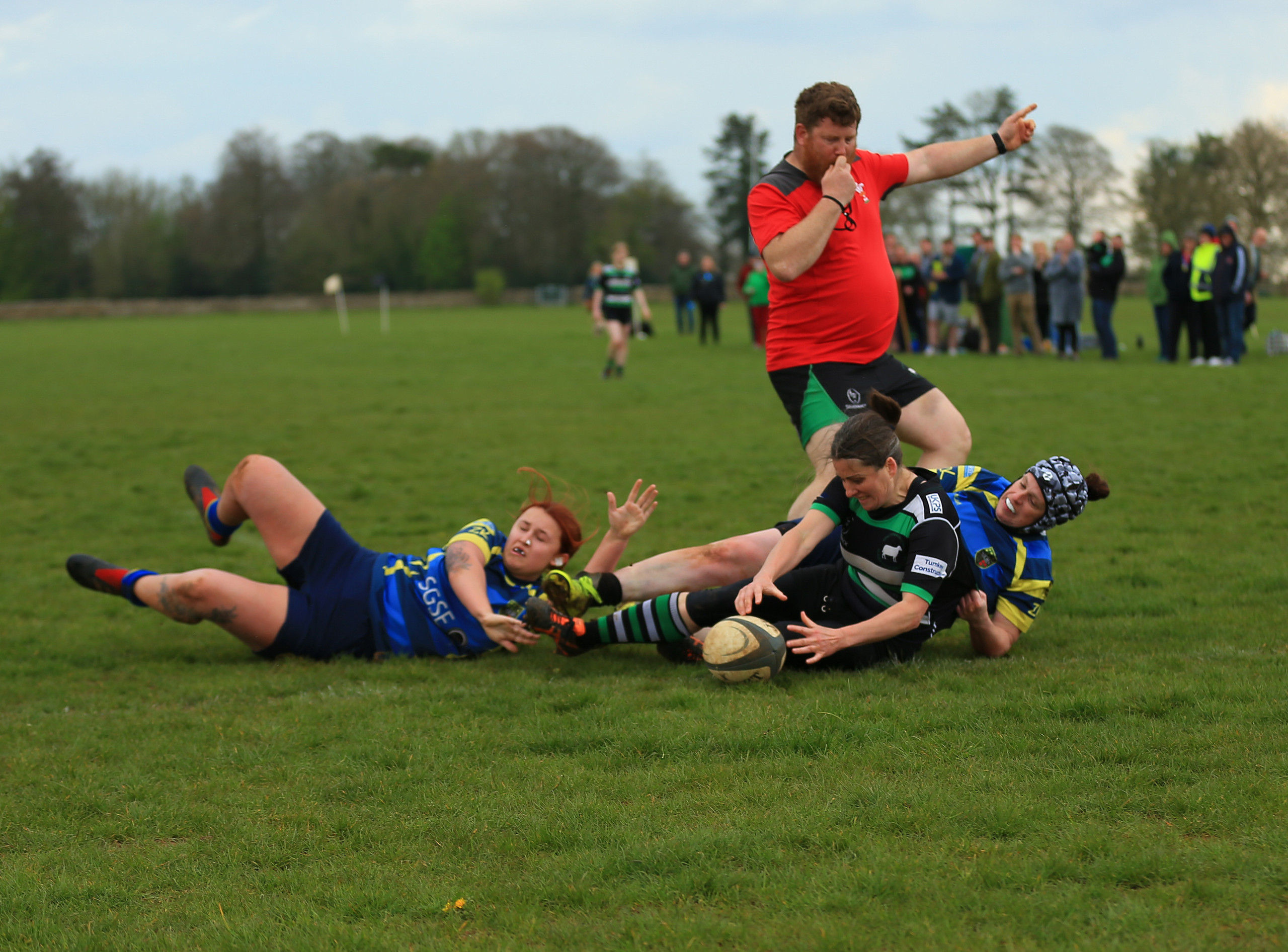 12 Minchinhampton Ladies score a try in the second half scaled | In pictures: Minch women play inaugural game