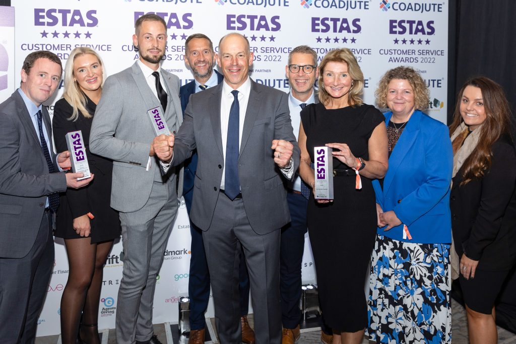 The Property Centre has been recognised for delivering outstanding customer service to its clients by making the shortlist for The ESTAS - the most significant award scheme in the UK residential property industry. 2022 10 14 ESTAS 1725 | The Property Centre achieves ‘Standard of Excellence’ to make ESTAS shortlist for 2023