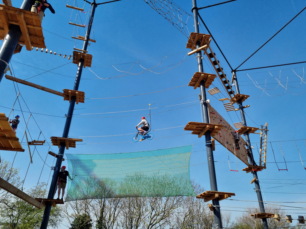 270 Climbing Park in Gloucestershire builds on impressive start with exciting visitor attraction officially up and running after successful soft launch. 270 Ropes Course 38 | Reaching for the sky: climbing park is up and running