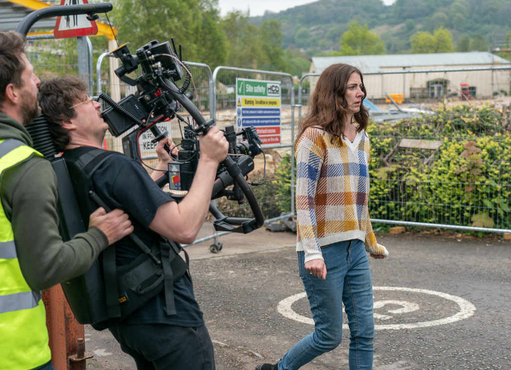 The reason a film crew were spotted on the canal towpath near Stroud Brewery has been revealed. A womans face 6 | Why acclaimed actor and film crew were spotted on canal towpath