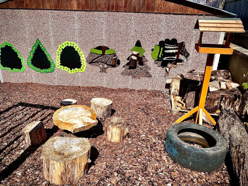King's Stanley Playgroup have opened its new sensory garden. Image | King's Stanley Playgroup opens new sensory garden